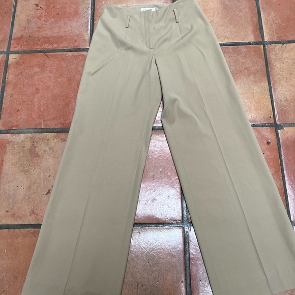 Celine Vintage Wide Leg Tan Trousers - Picture 11 of 12